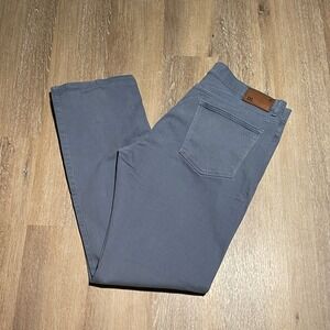 VINCE DL1961 Men Casual Straight XTWILL Pants Slate‎ Blue Size 38 x 33 EUC